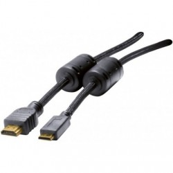 Cordon mini HDMI mâle / HDMI mâle 1.50 mètre